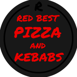 Red Best Pizza & Kebab logo.